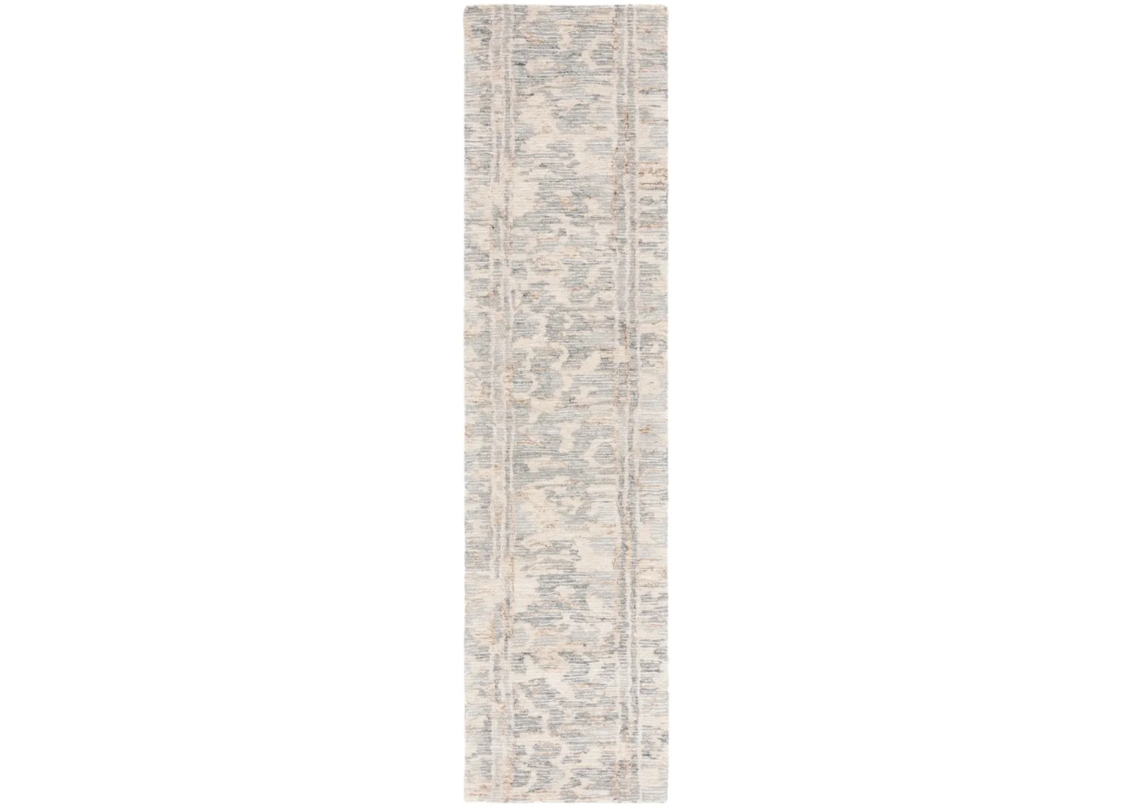 EBONY 902 GREY  2'-3' x 9' Runner Rug