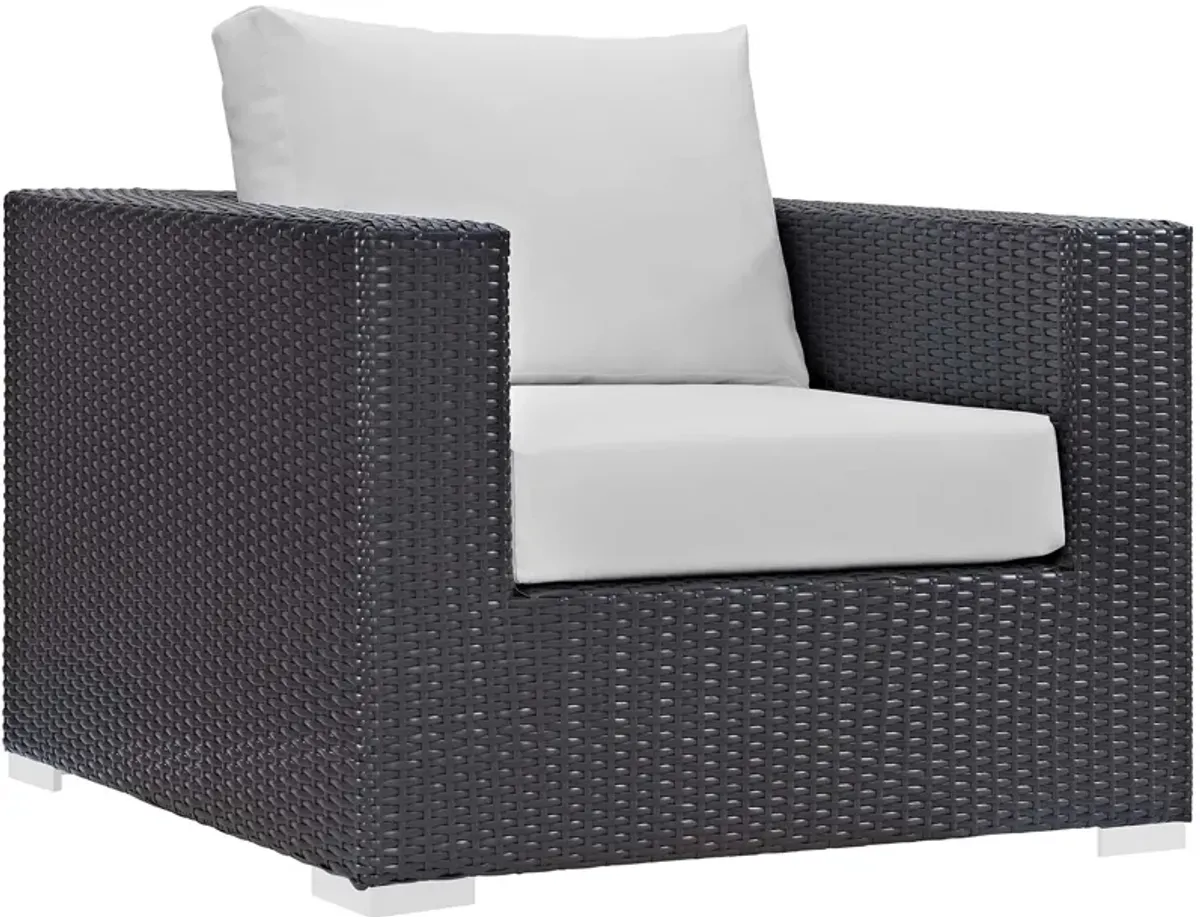 Convene 4 Piece Set Outdoor Patio with Fire Pit