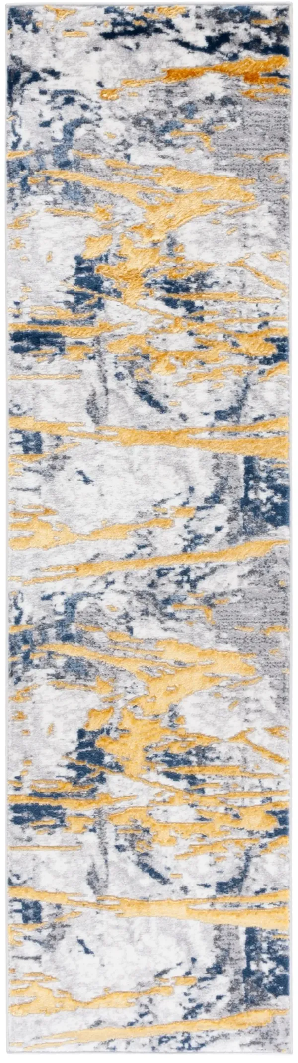 AMELIA 717 IVORY  2'-2' x 8' Runner Rug