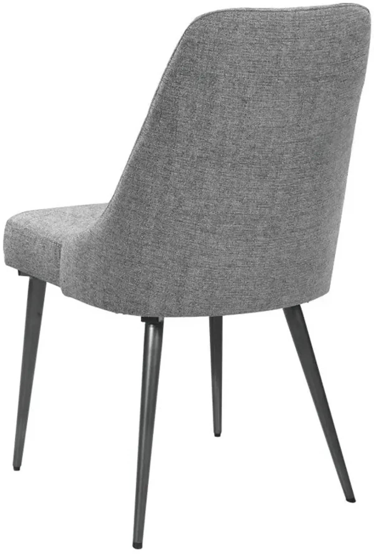 Alejandro Upholstered Dining Chairs Grey (Set of 2)