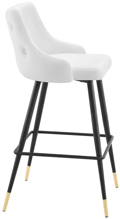 Adorn Performance Velvet Bar Stool