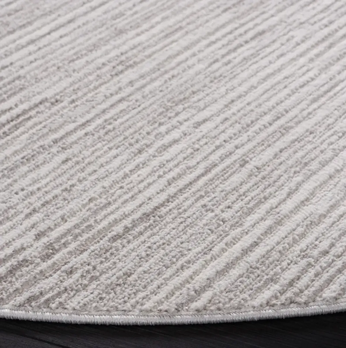 MILA 224 GREY  6'-7' x 6'-7' Round Round Rug