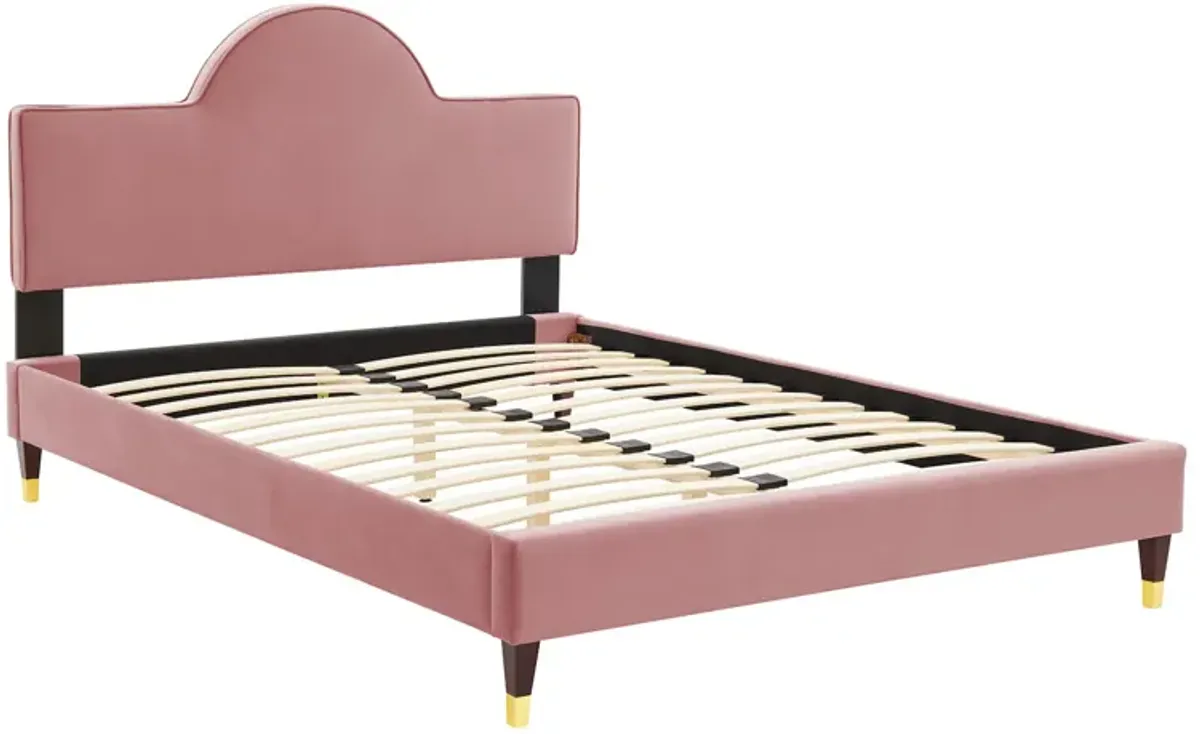 Aurora Performance Velvet Full Bed