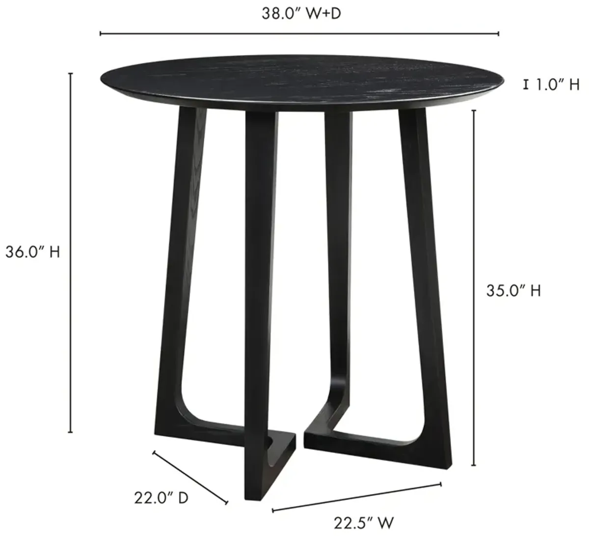 GODENZA COUNTER TABLE