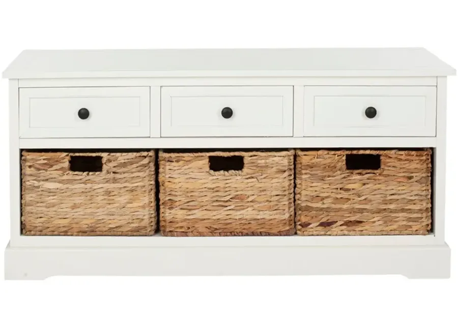 Damien 3 Drawer Storage Bench