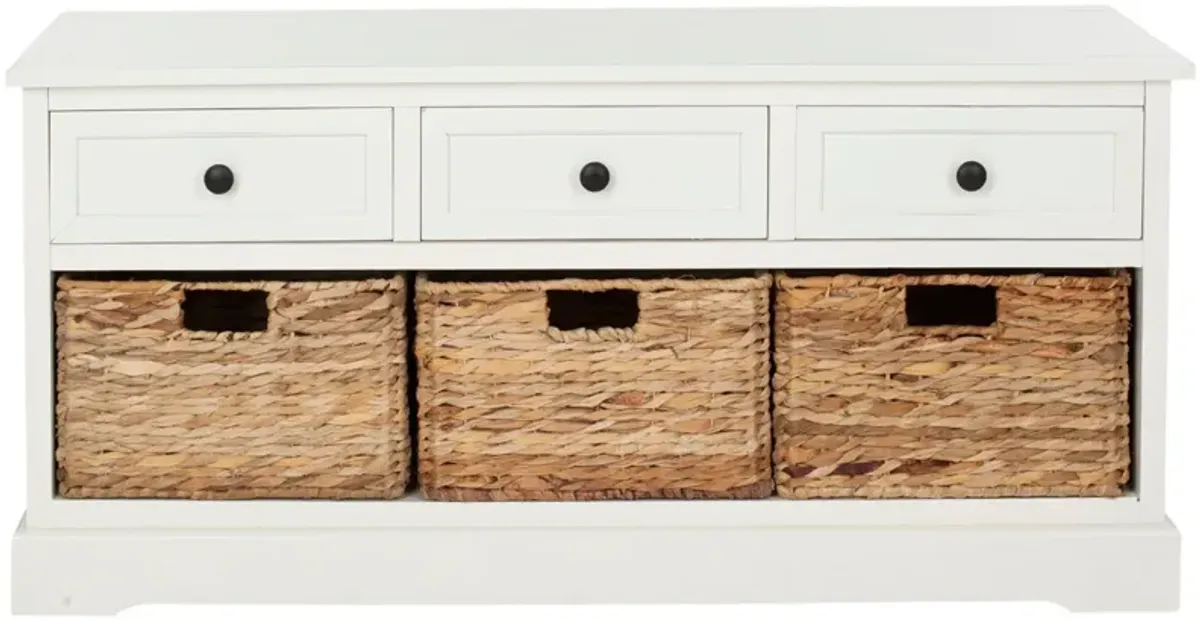 Damien 3 Drawer Storage Bench