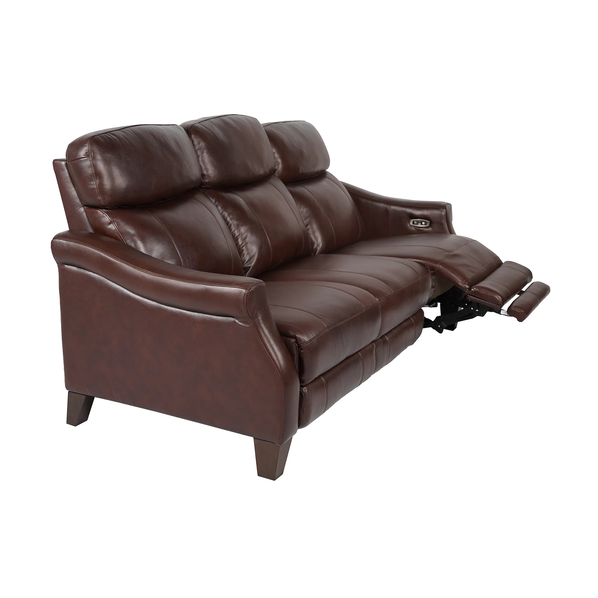 Felicity 84" Zero Gravity Power Reclining Sofa in Chocolate Leather