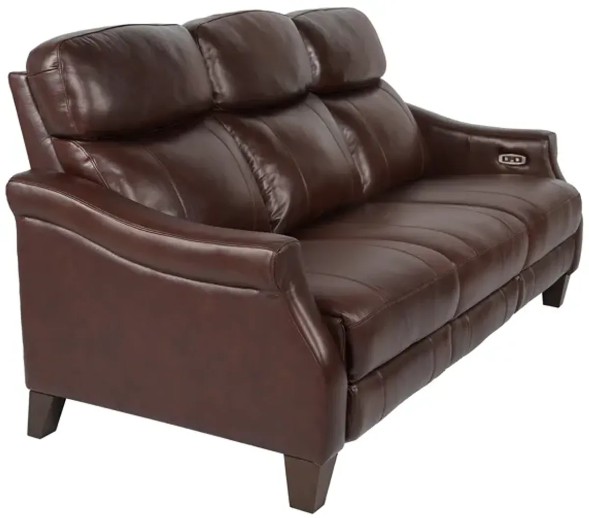 Felicity 84" Zero Gravity Power Reclining Sofa in Chocolate Leather