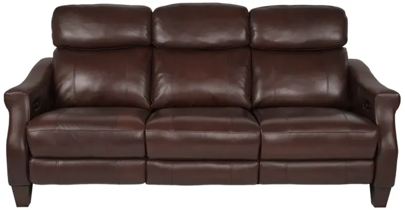 Felicity 84" Zero Gravity Power Reclining Sofa in Chocolate Leather