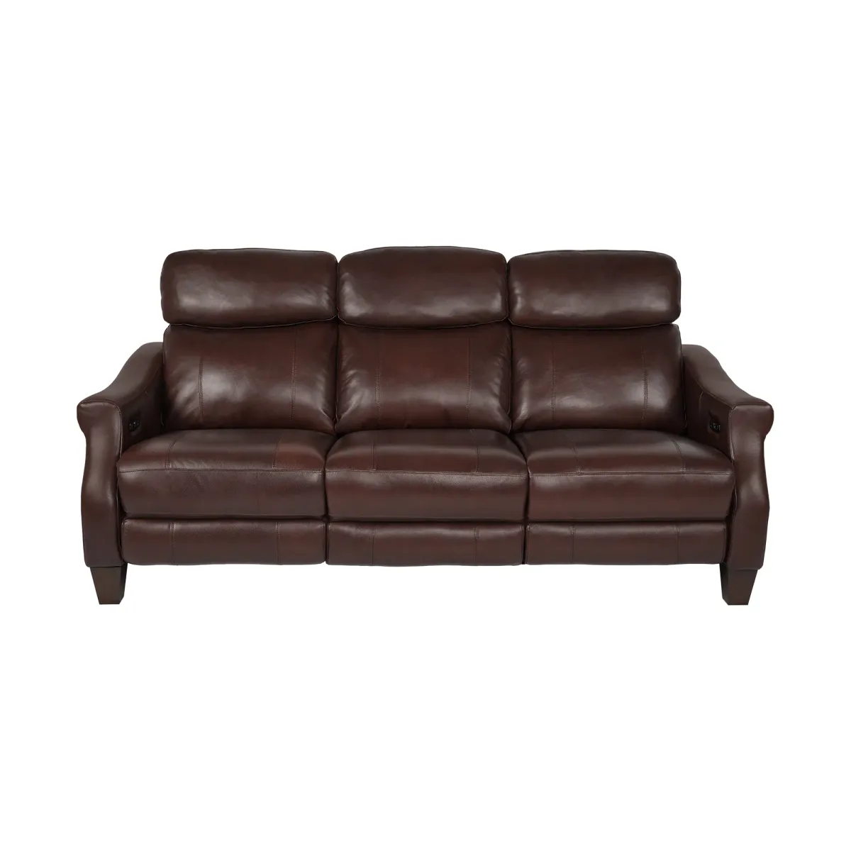 Felicity 84" Zero Gravity Power Reclining Sofa in Chocolate Leather