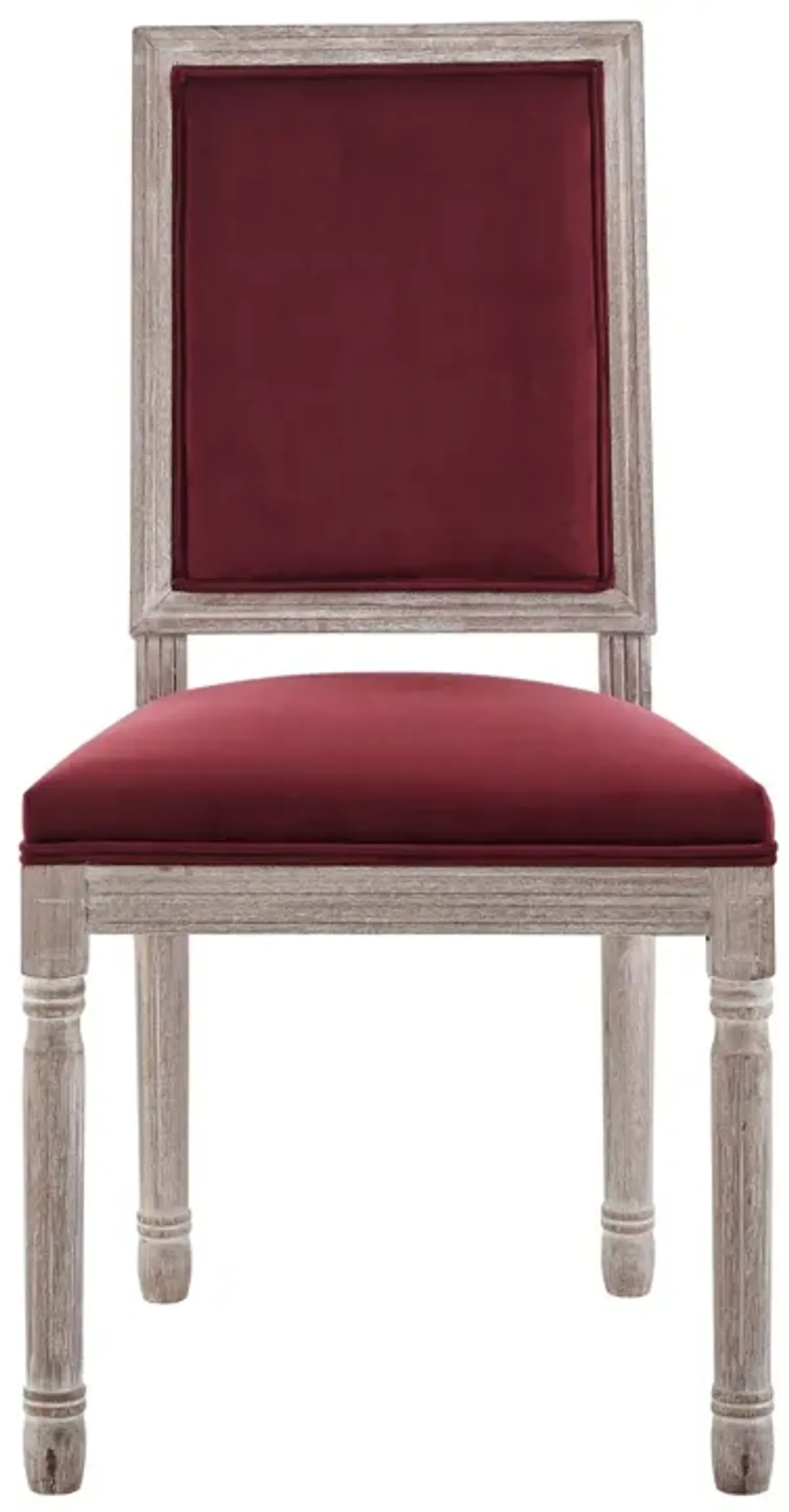 Court French Vintage Performance Velvet Dining Side Chair