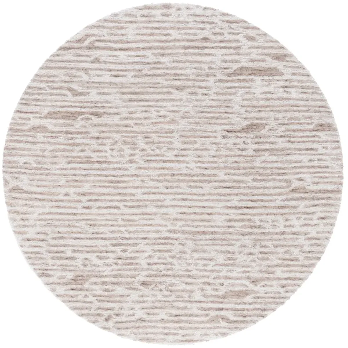 EBONY Hand Tufted 6' x 6' Round area rug