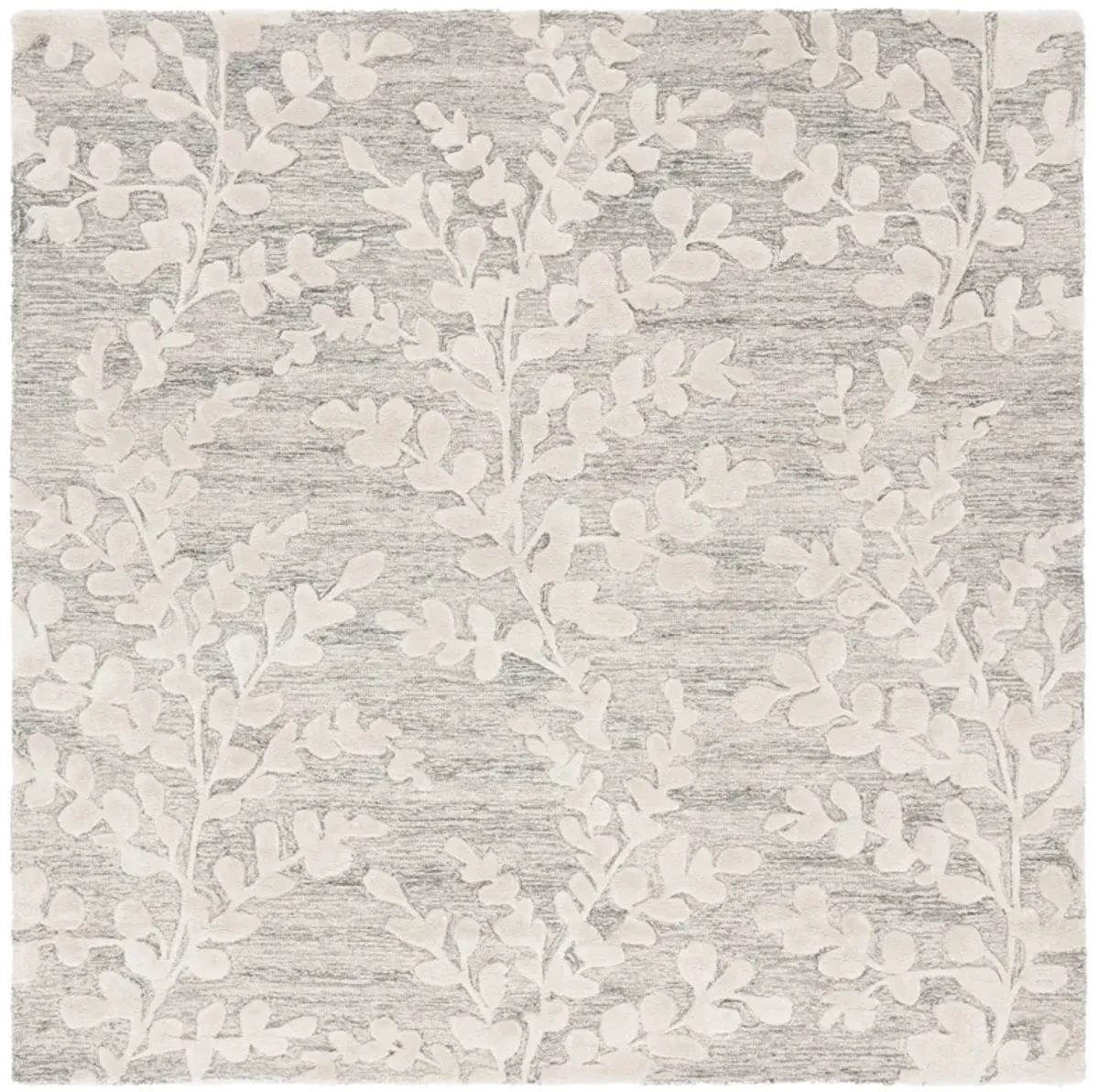 GLAMOUR Hand Tufted 6' x 6' Square area rug
