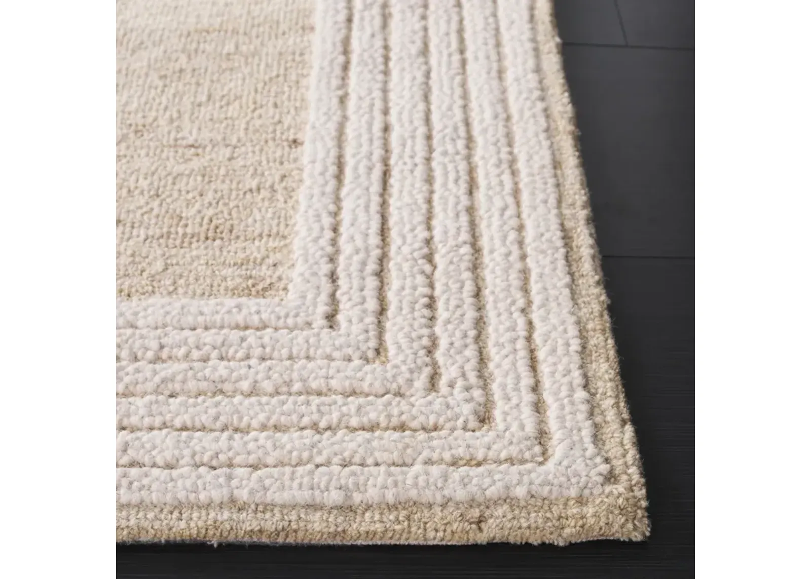 EBONY 426 BEIGE  6' x 6' Square Square Rug