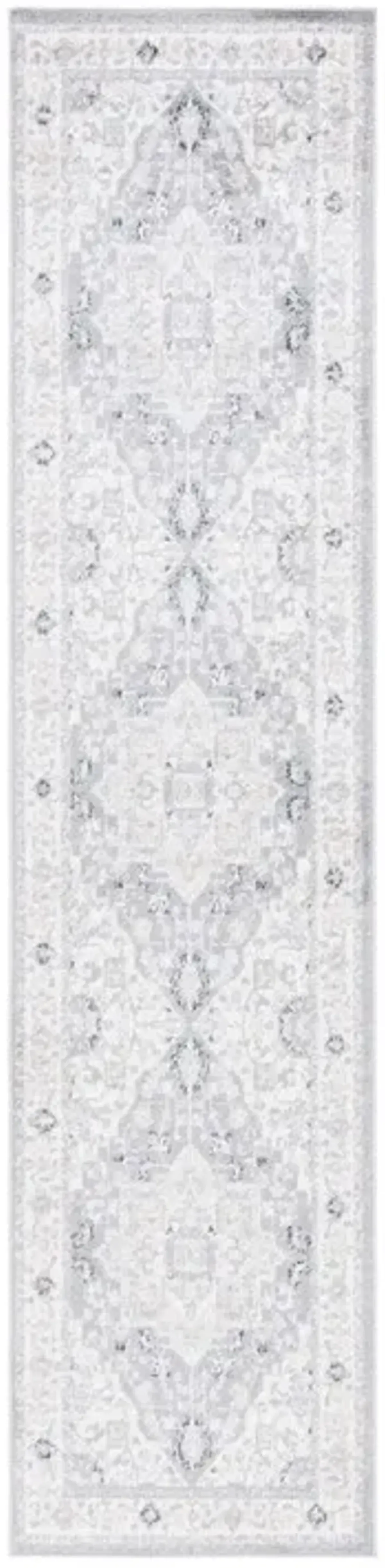 LAYLA 109 Grey 2'-2' X 9' Runner Rug