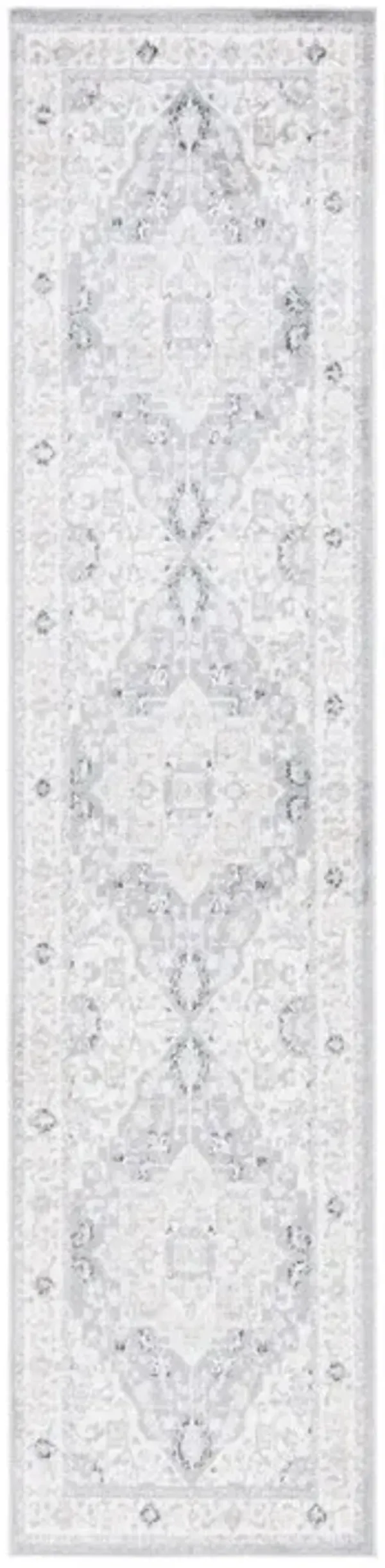 LAYLA 109 Grey 2'-2' X 9' Runner Rug