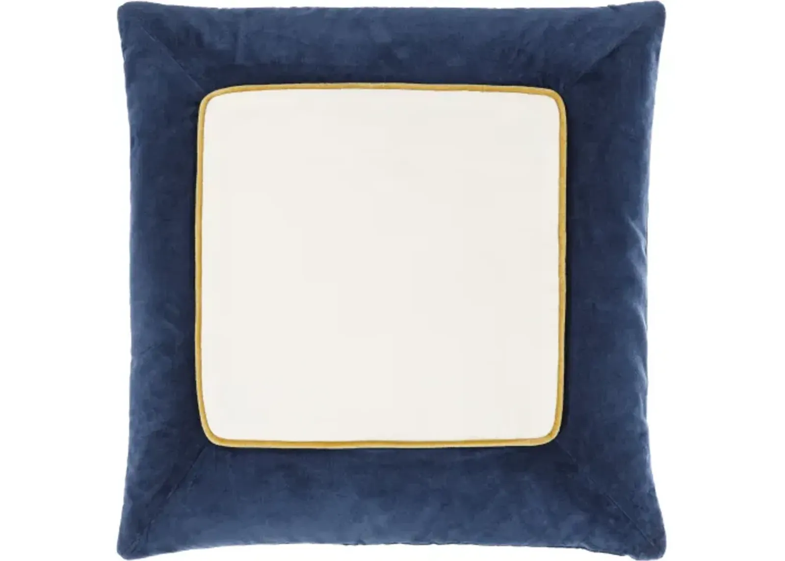 Squared SQA-001 22"L x 22"W Accent Pillow  - Down Insert