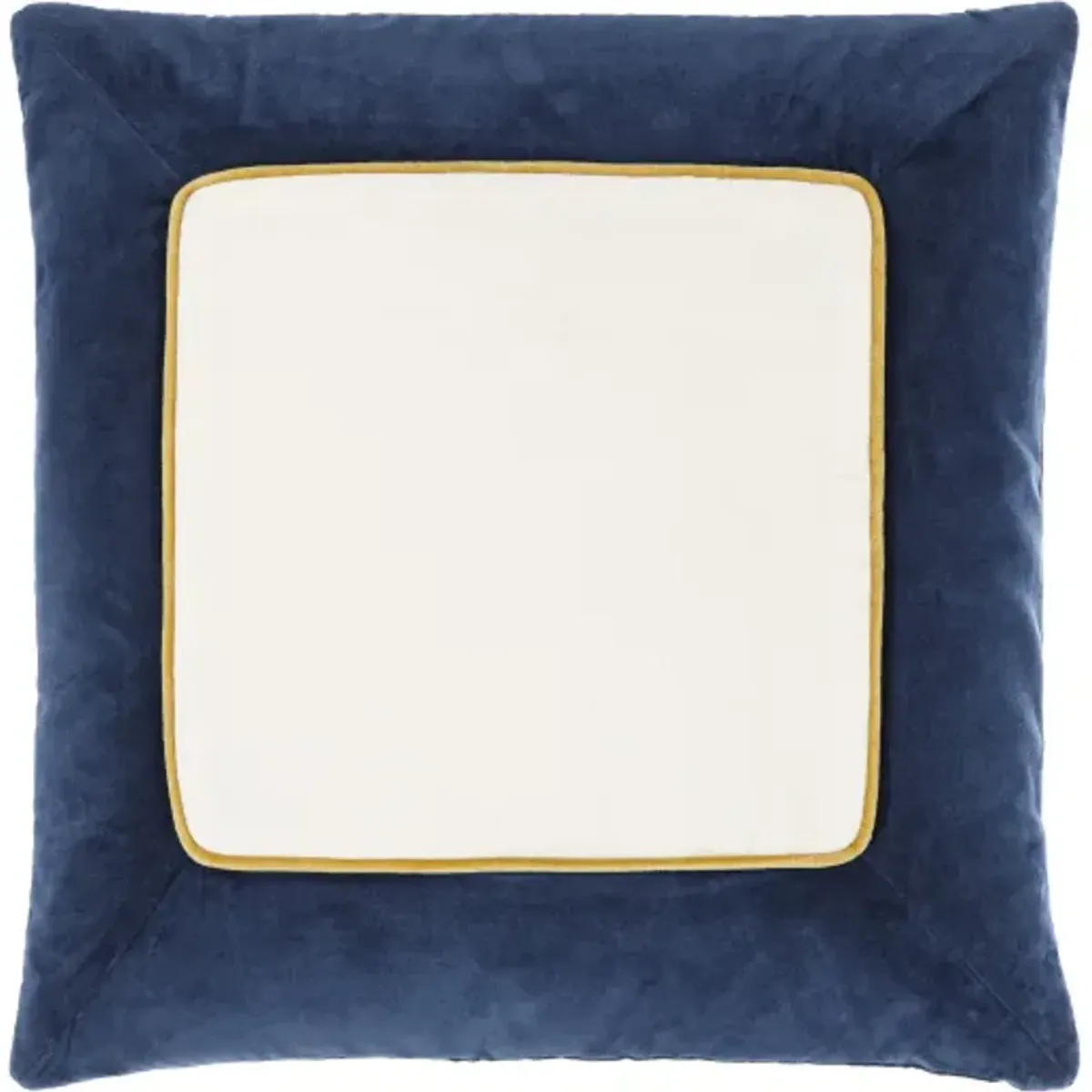 Squared SQA-001 22"L x 22"W Accent Pillow  - Down Insert