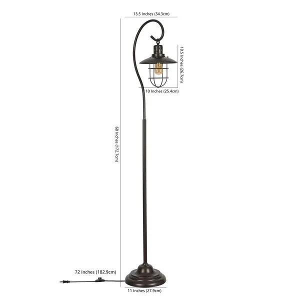 ARCHIE IRON FLOOR LAMP 