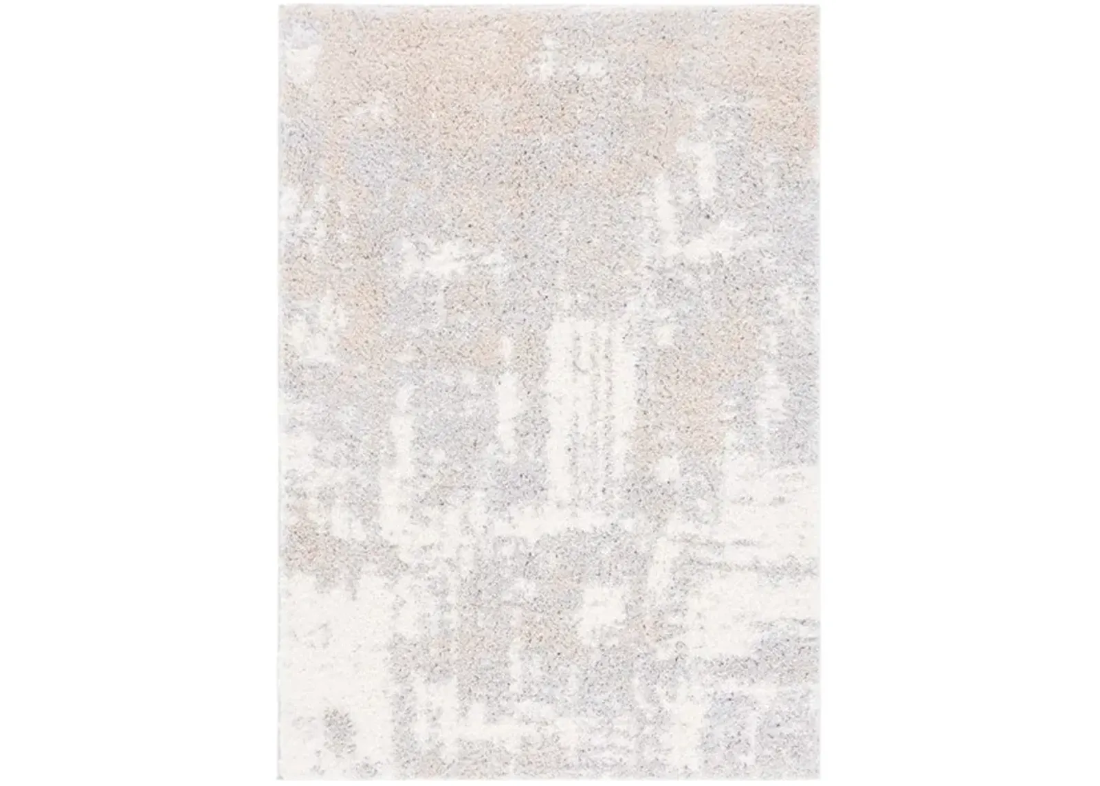 LINDSAY SHAG 552 Grey 9' X 12' Large Rectangle Rug