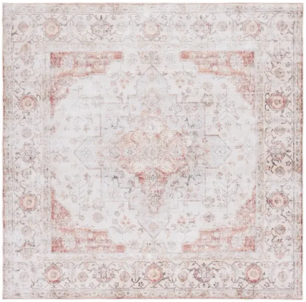 TUCSON 105 M/W S/R LIGHT GREY  7' x 7' Square Square Rug