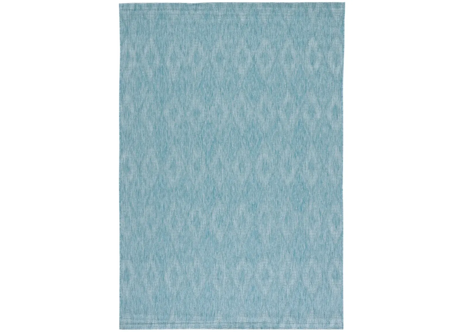 COURTYARD 8522 AQUA  10' x 14' Large Rectangle Rug