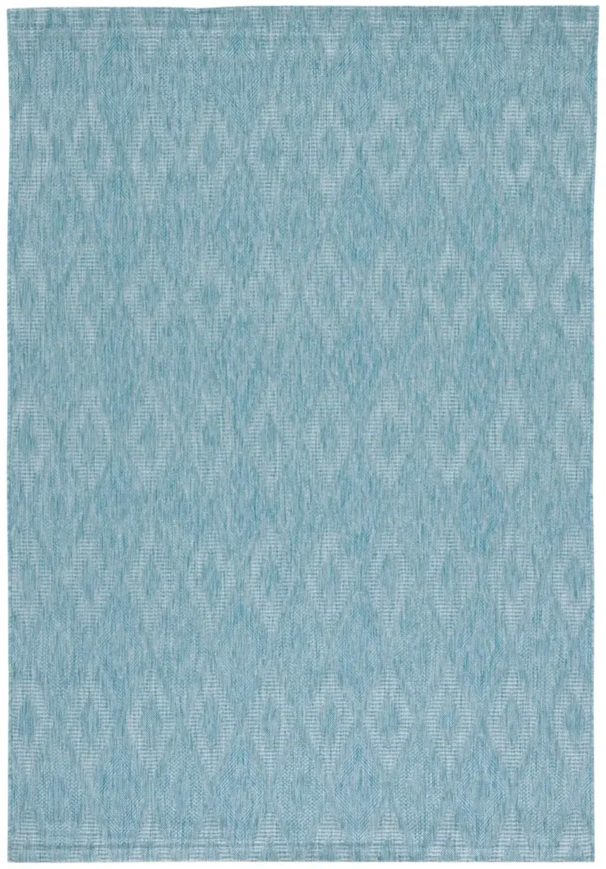 COURTYARD 8522 AQUA  10' x 14' Large Rectangle Rug