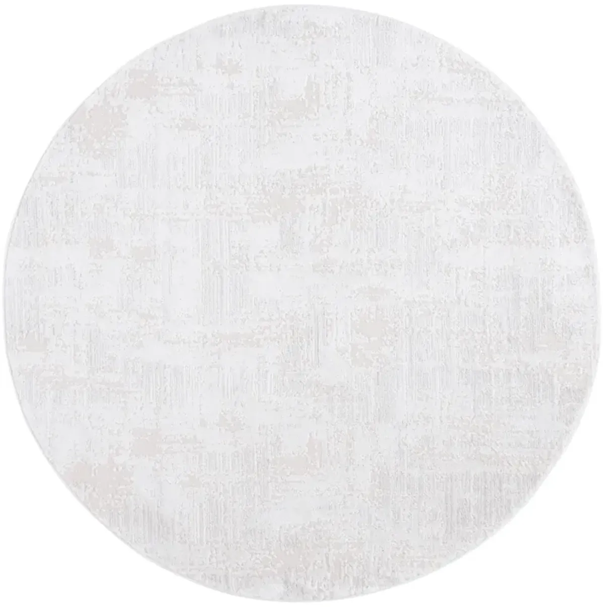 KINGSTON 102 IVORY  6'-7' x 6'-7' Round Round Rug