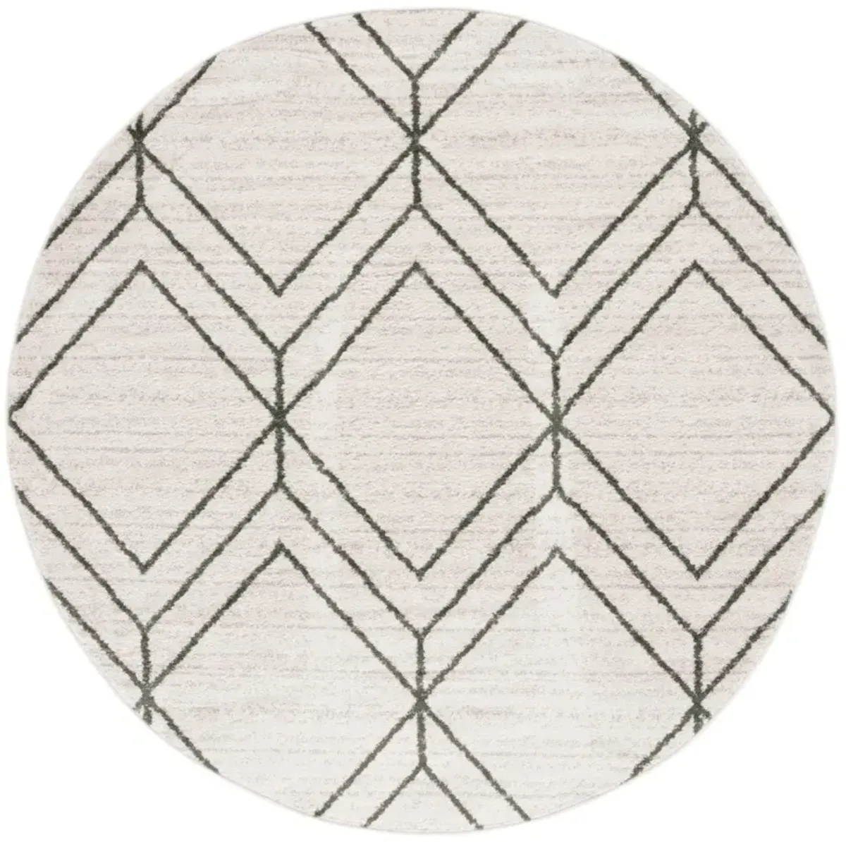 ADIRONDACK 241 IVORY  6' x 6' Round Round Rug