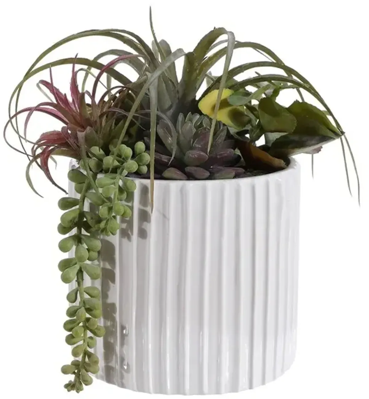 Faux Mixed Succulent Potted Plant