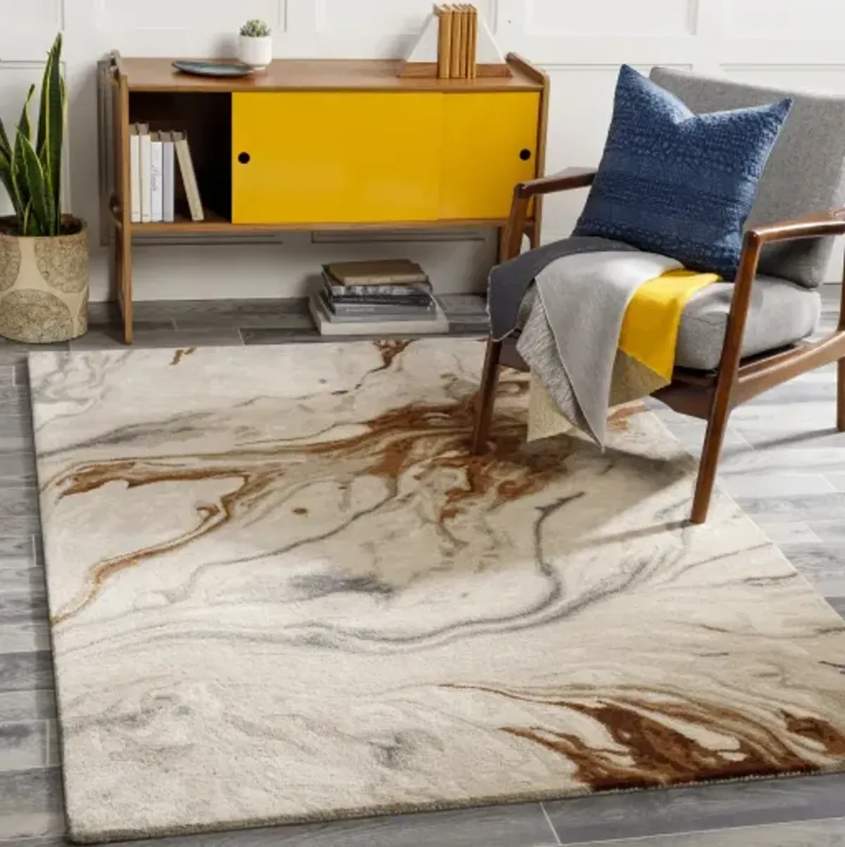 Kavita 8' Round Rug