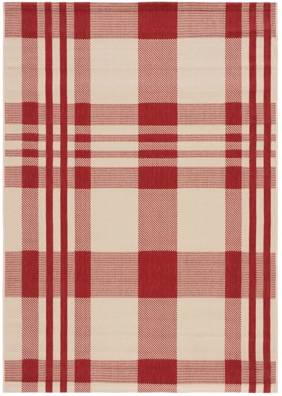 COURTYARD 6201 RED  2'-3' x 4' Accent Rug