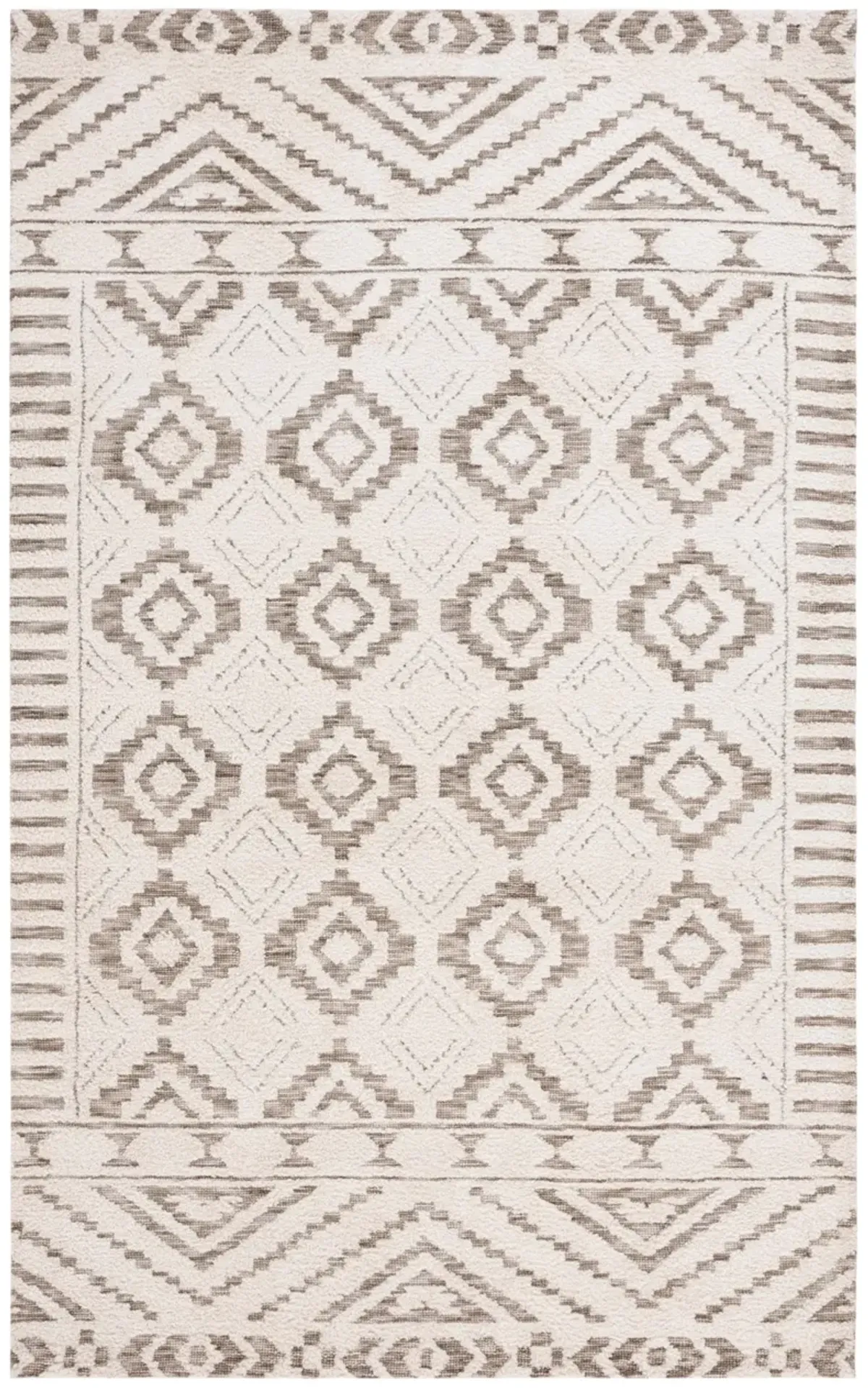 AUDREY 202 IVORY  4' x 6' Small Rectangle Rug