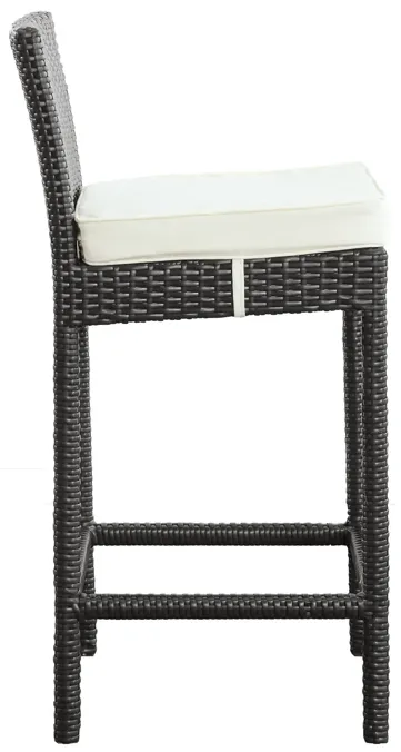 Convene Outdoor Patio Fabric Bar Stool