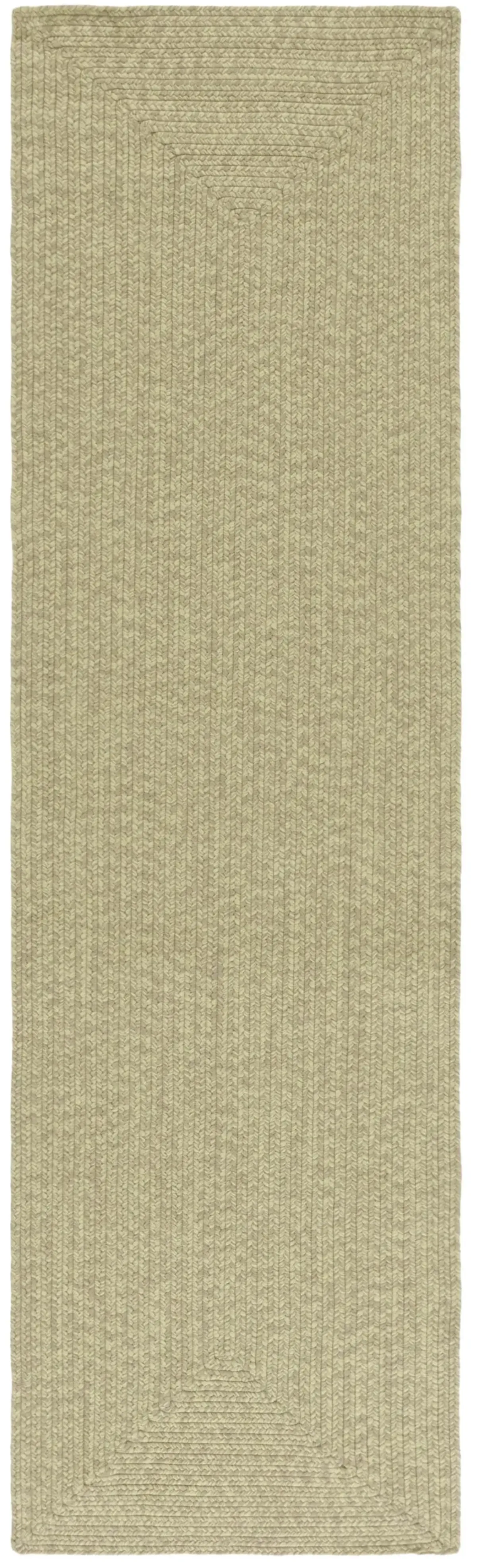 BRAIDED 317 SAGE 2'-3' x 8' Runner Rug