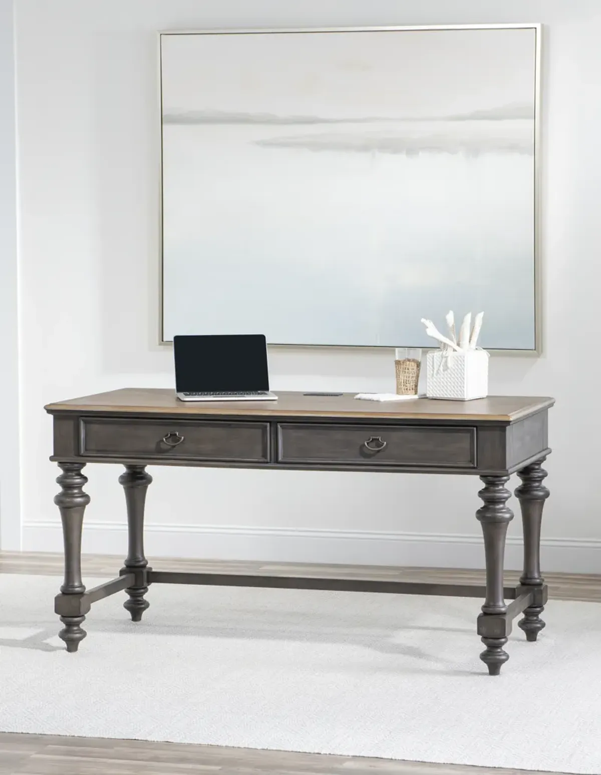 Kingston (Sandalwood Brown + Dark Sable) Desk