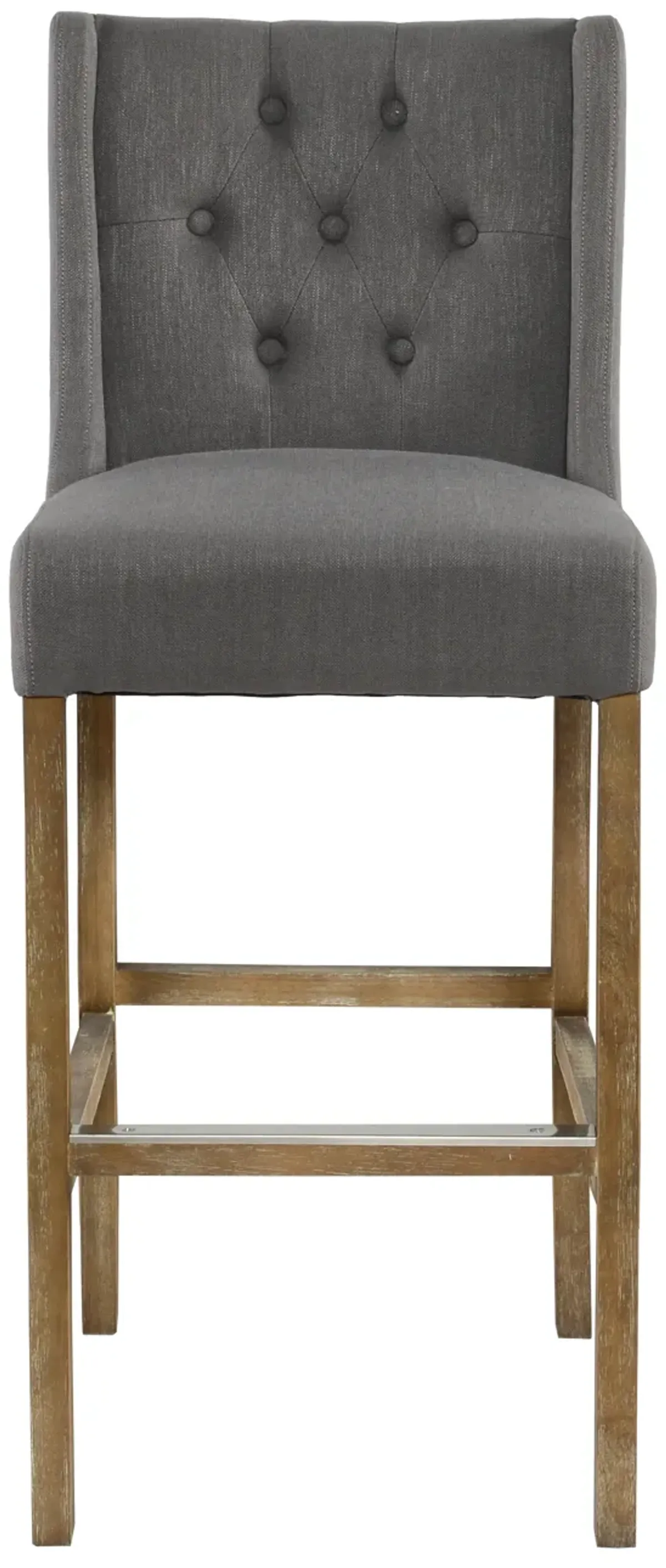 Karla Tufted 30 inch Barstool by Kosas Home