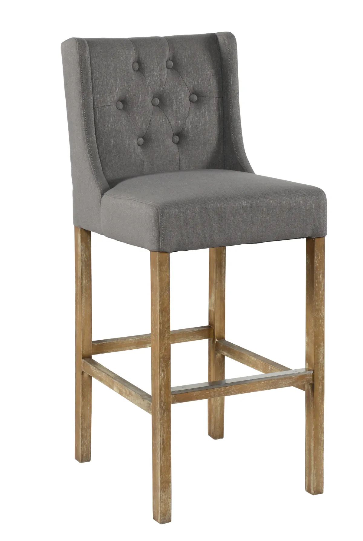 Karla Tufted 30 inch Barstool by Kosas Home