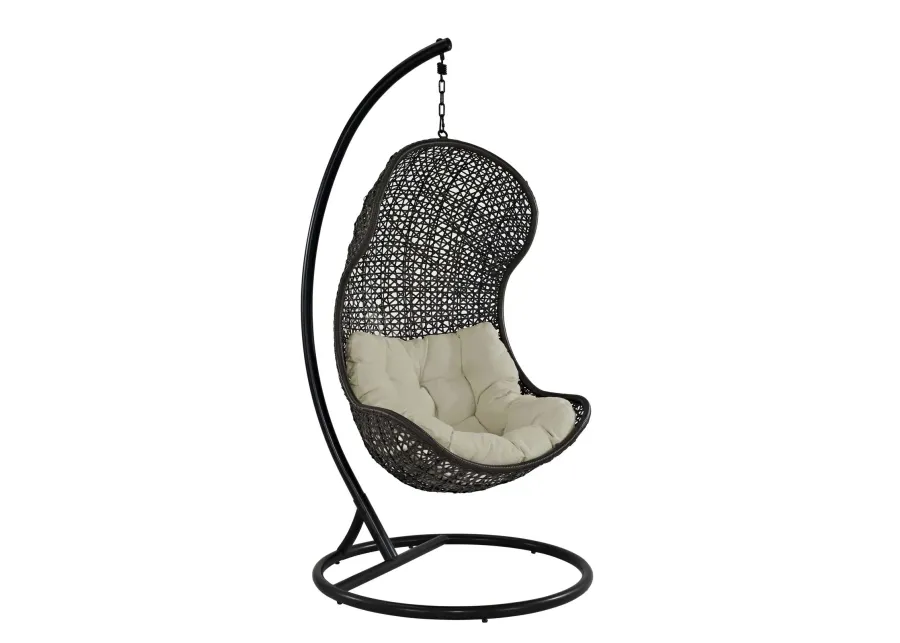 Parlay Swing Outdoor Patio Fabric Lounge Chair