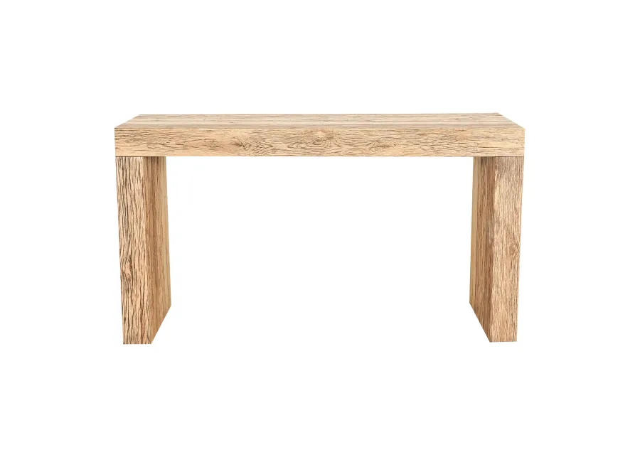 EVANDER CONSOLE TABLE AGED OAK