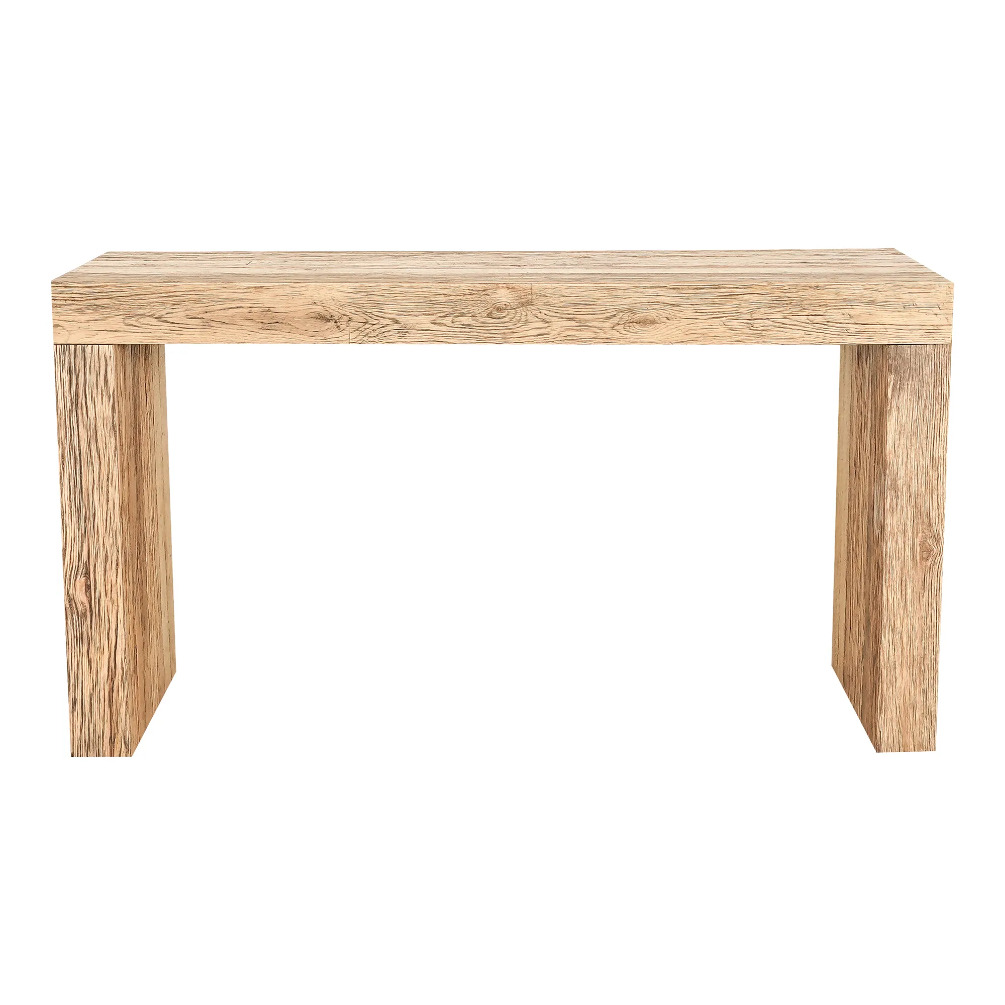 EVANDER CONSOLE TABLE AGED OAK