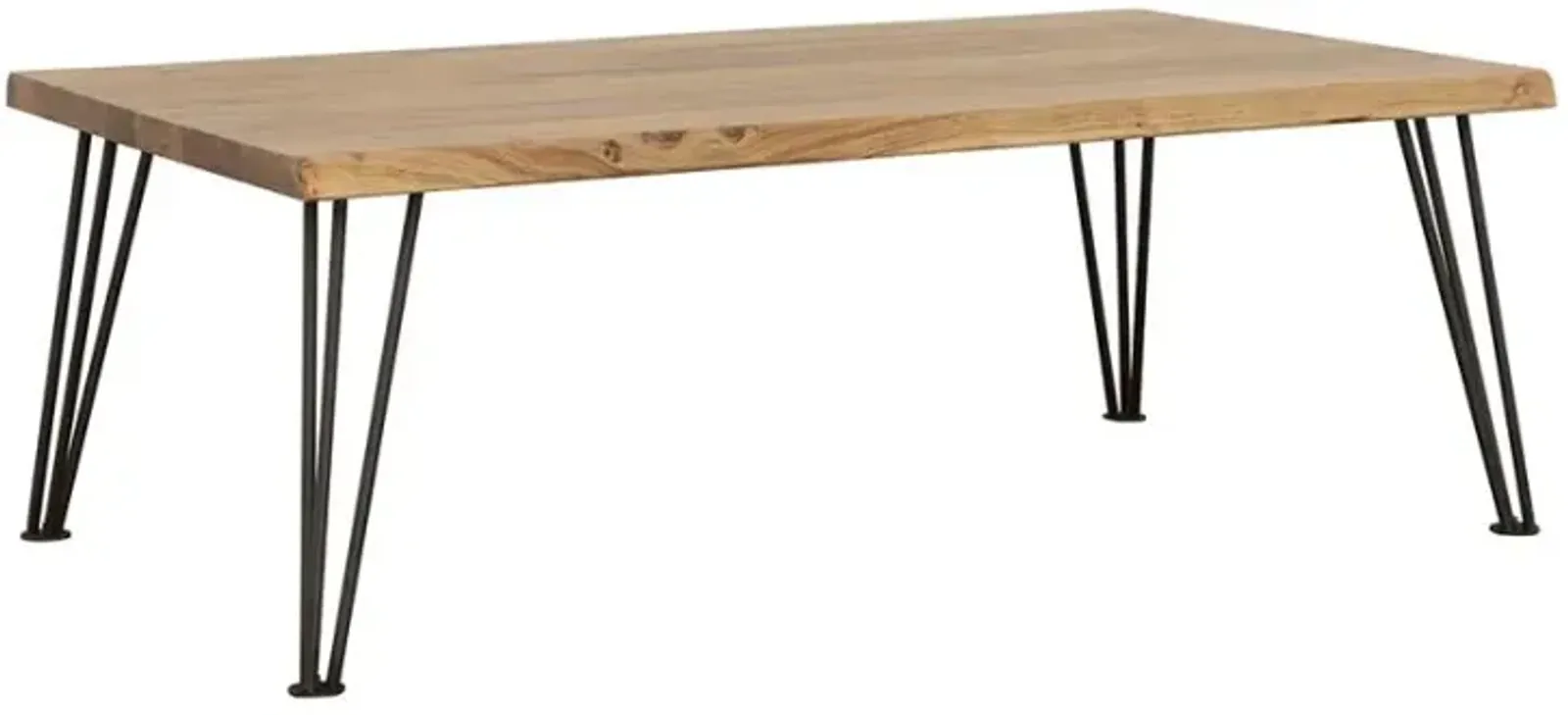 Zander Coffee Table with Hairpin Leg