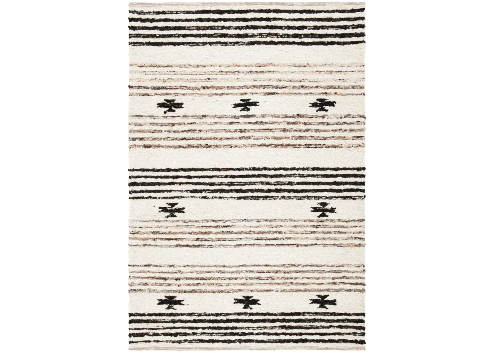 NATURA 325 BLACK  11' x 15' Large Rectangle Rug