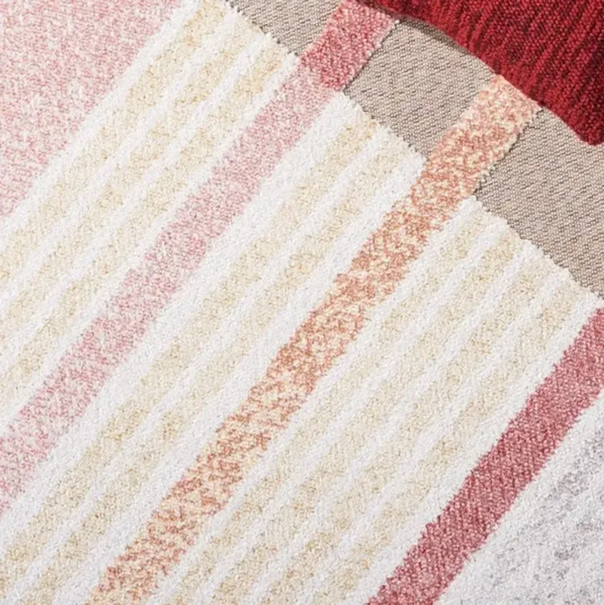 SARASOTA 102 Pink  6'-7' X 6'-7' Square Square Rug