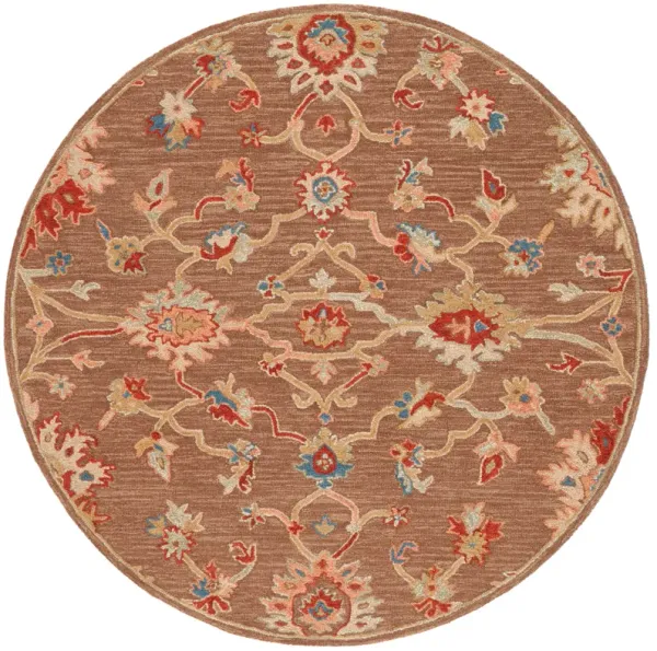 METRO Hand Tufted 6' x 6' Round area rug