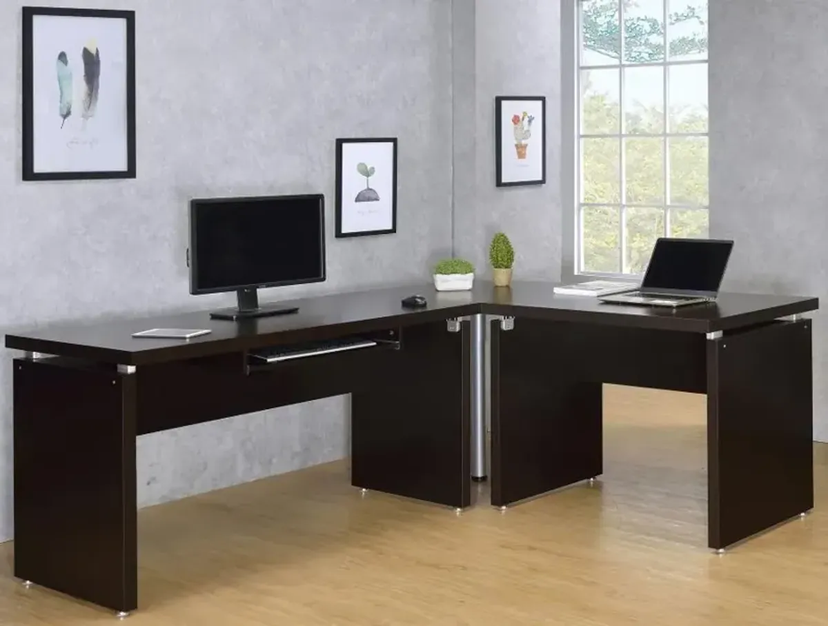 Skylar Extension Desk Cappuccino