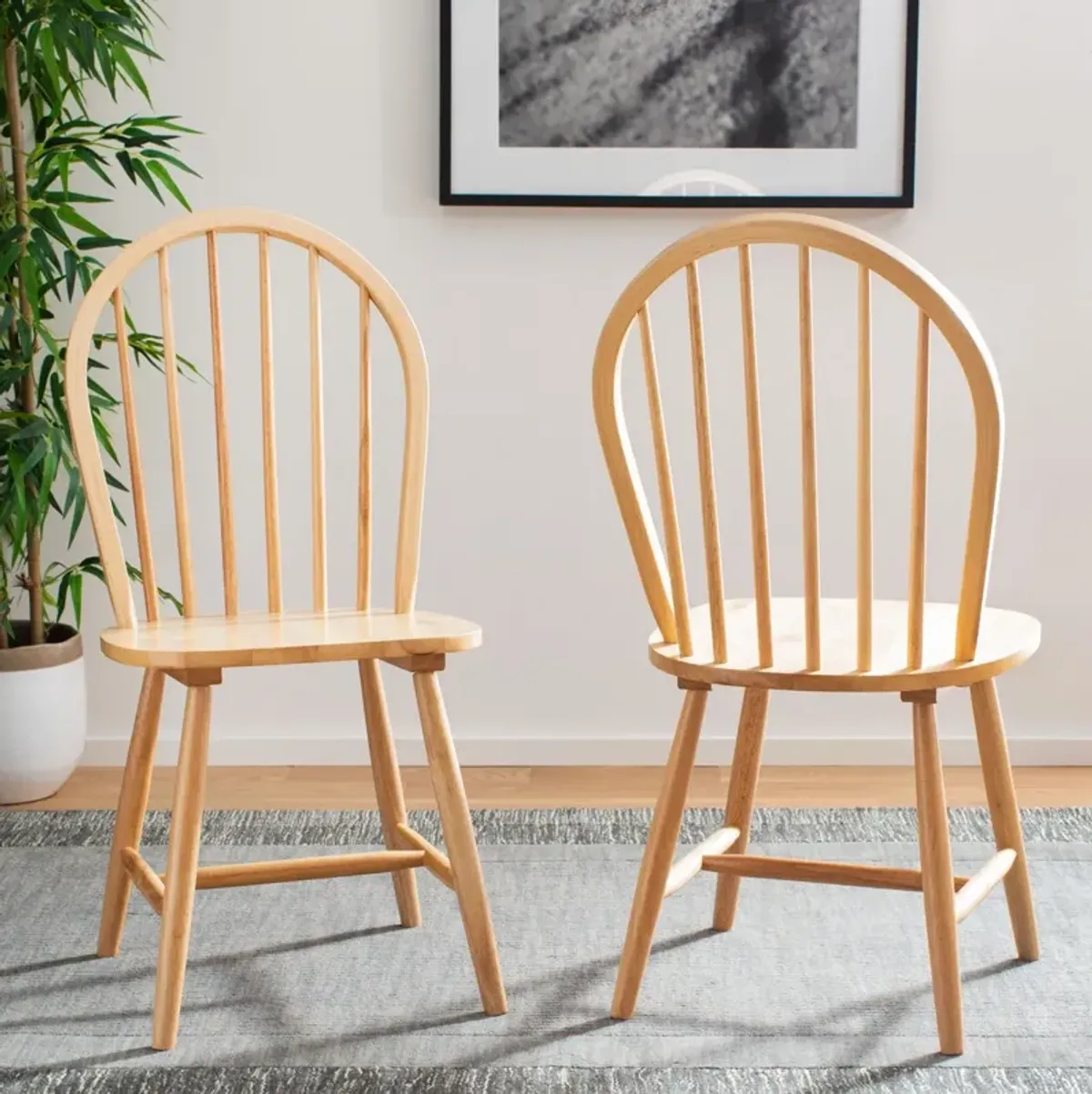 CAMDEN SPINDLE BACK DINING CHAIR - Set of 2