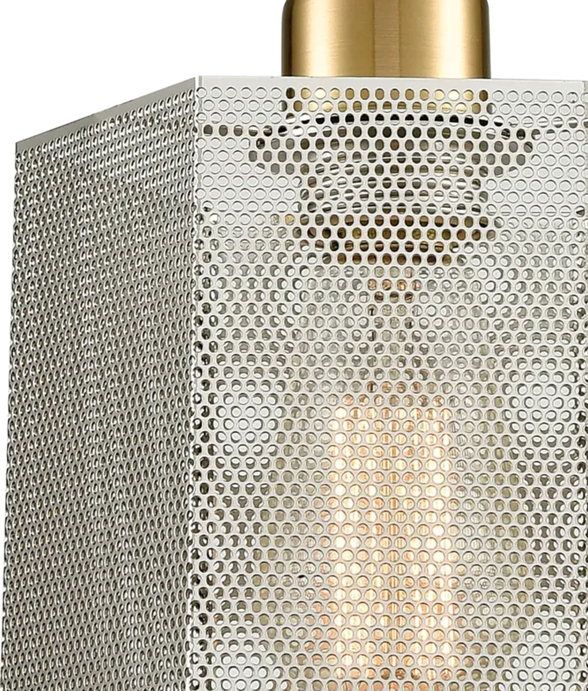 Compartir 6" Wide 1-Light Mini Pendant - Polished Nickel