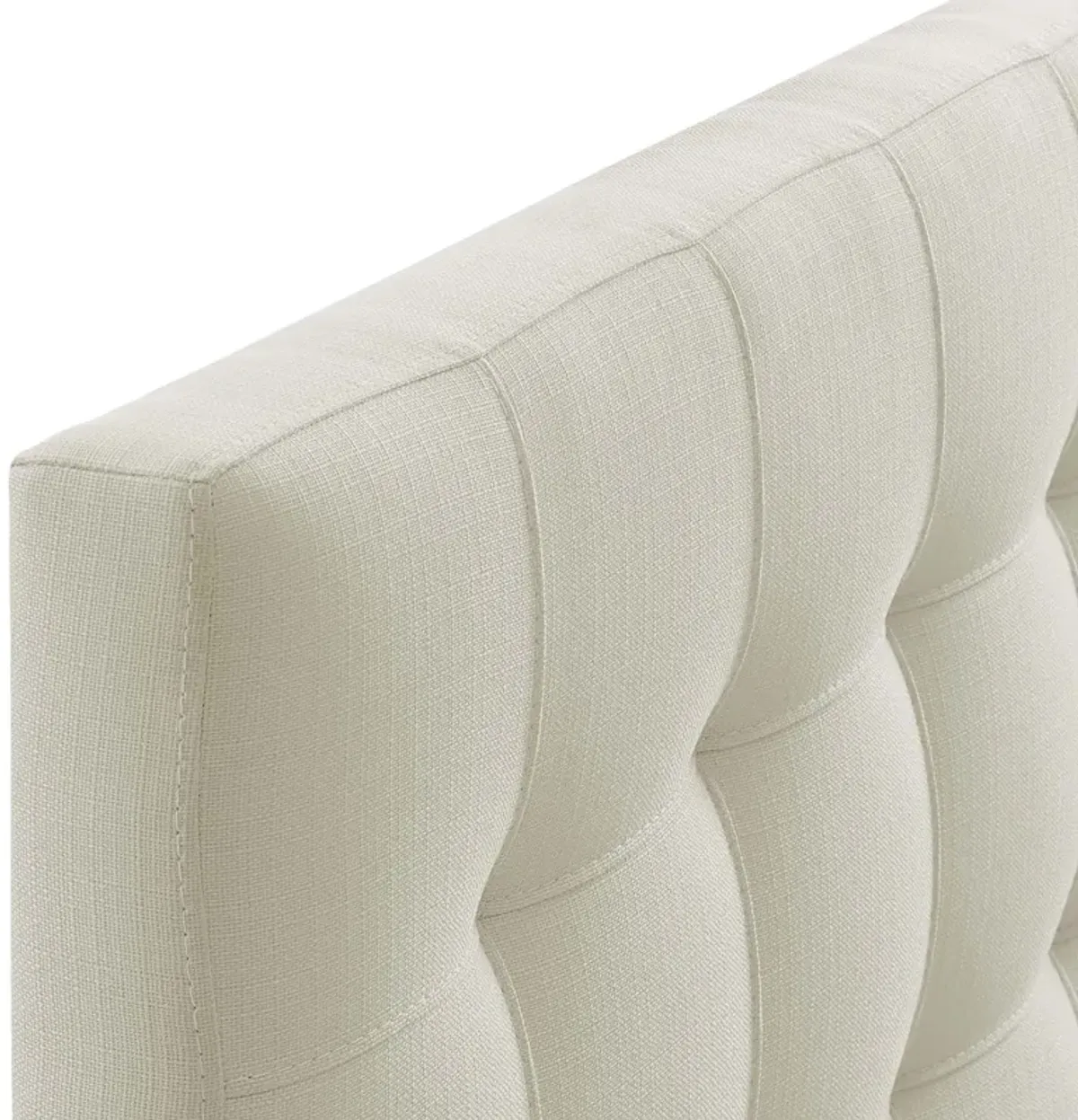 Lily Twin Upholstered Fabric Headboard