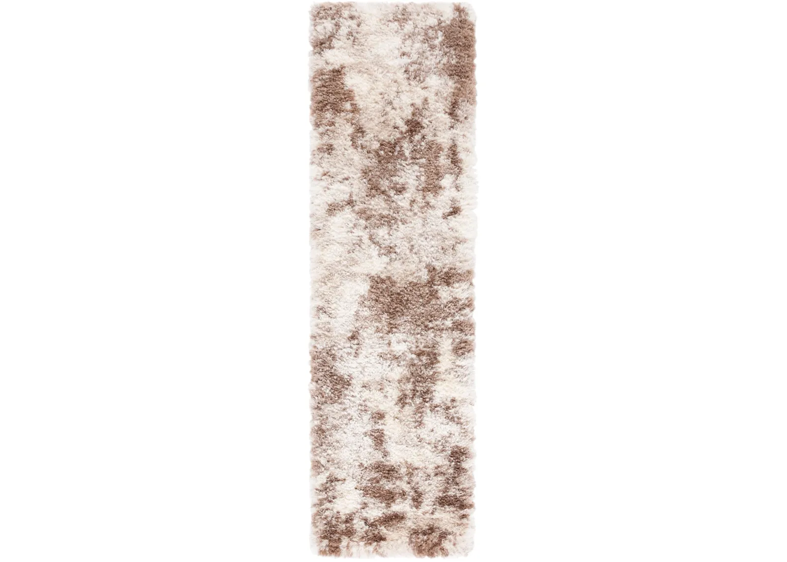 CLOUD SHAG 114 IVORY  2'-3' x 8' Runner Rug